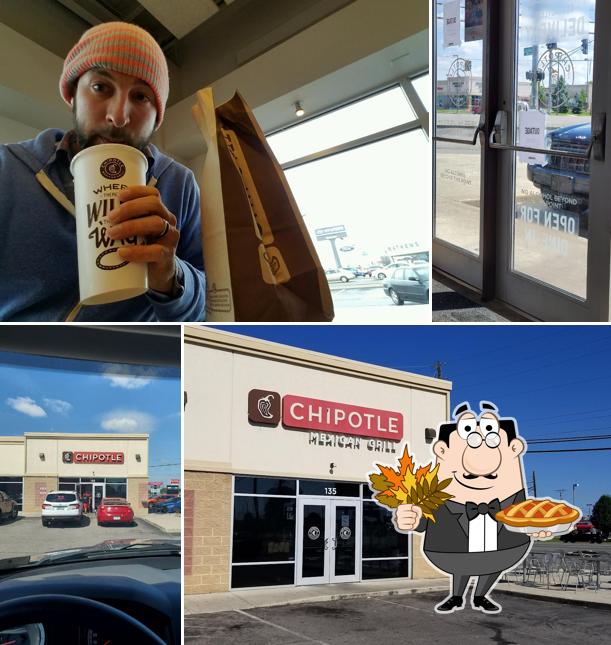 Chipotle Mexican Grill, 135 Edgefield Blvd in Marion Restaurant menu