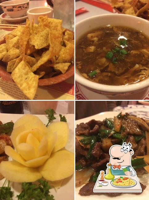 Food at Hunan Chinese Restaurant