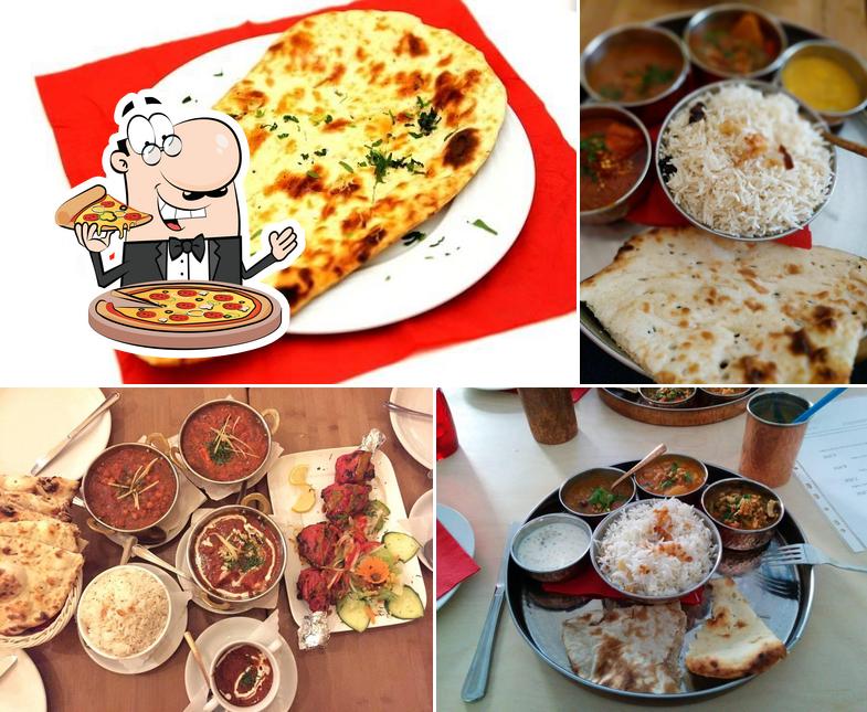 Get pizza at Little India Restaurant