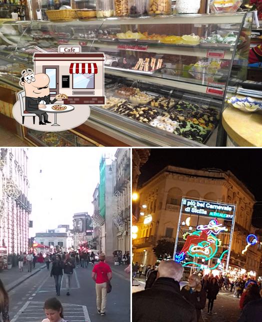 Dolceria Bella si caratterizza per la esterno e cibo