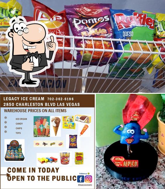 Legacy Ice Cream & Candy in Las Vegas Restaurant menu and reviews