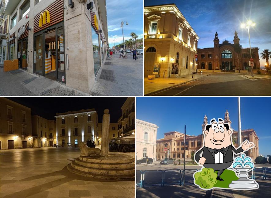 Gli esterni di McDonald's Bari Corso Vittorio Emanuele