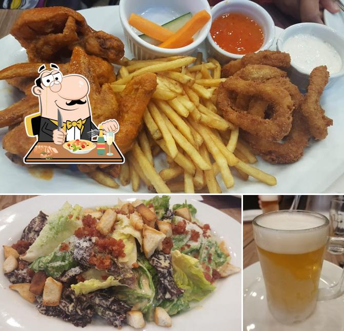 The photo of Shakey's - Diversion Road’s food and beer