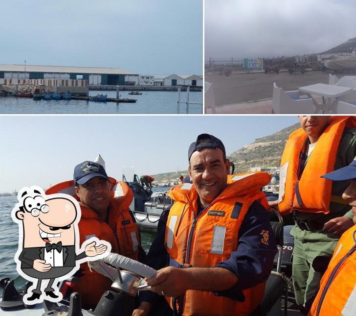 Voir cette image de Restaurant YACHT CLUB, PORT du pêche , ancienne Port du plaisance et de pêche agadir touristiques