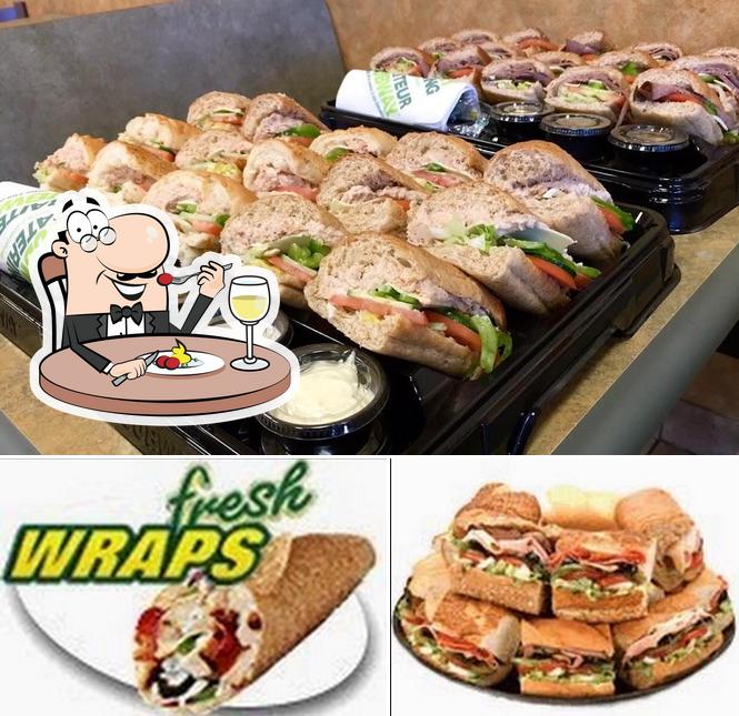 Nourriture à Subway