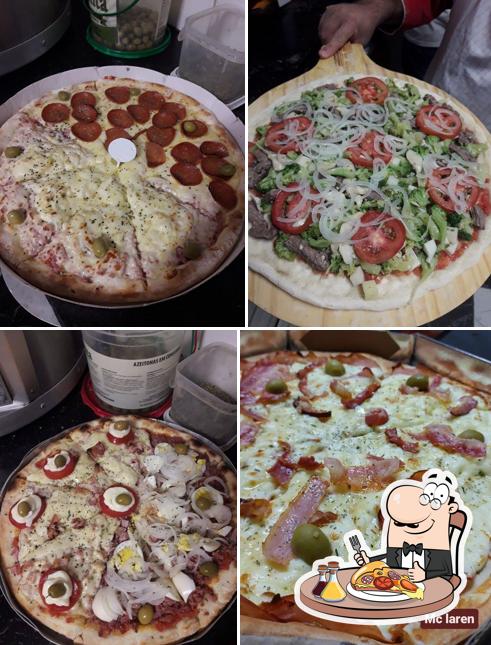 Experimente diversos tipos de pizza