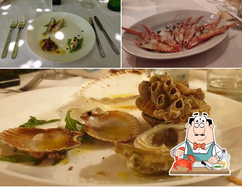 Prueba las diferentes recetas de marisco que sirven en Loverčič Igor s.p. - Gostilna žeja