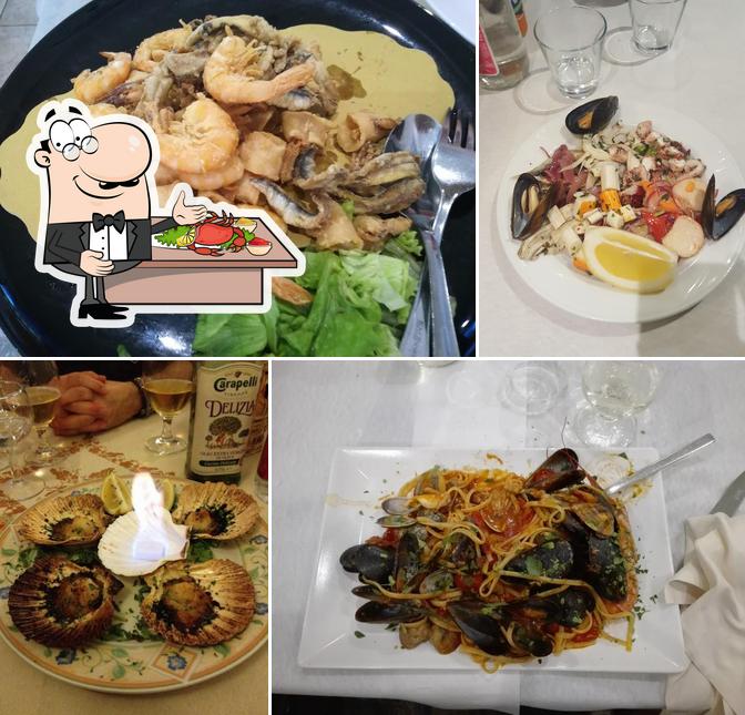 Закажите блюда с морепродуктами в "Bar Ristorante Pizzeria I Tramp's"