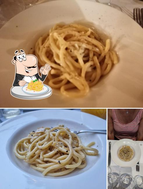 Spaghetti alla carbonara al Casin Dei Nobili