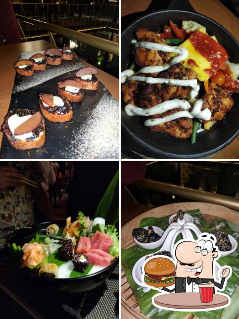 Try out a burger at GYLT