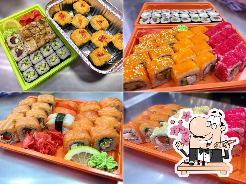 Choisissez de nombreuses options de sushi