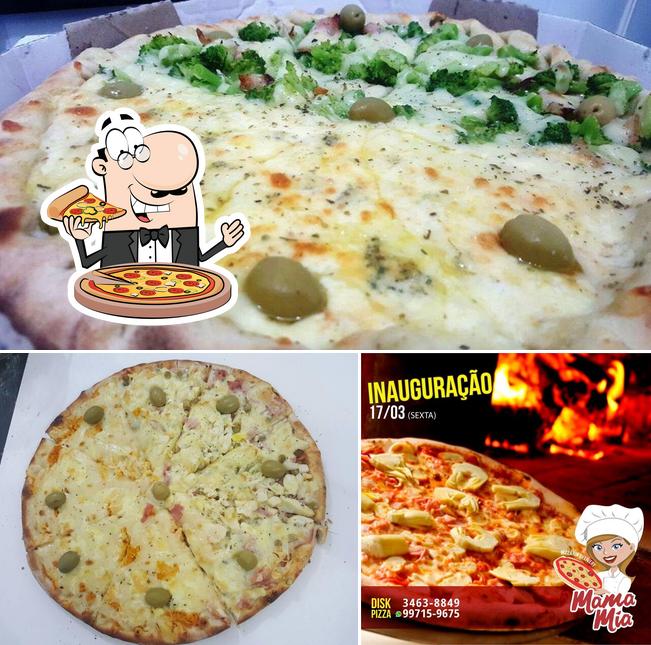 Experimente diferentes tipos de pizza