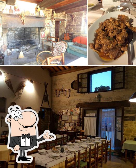 Guarda la foto che presenta la interni e cibo di Agriturismo Poderone