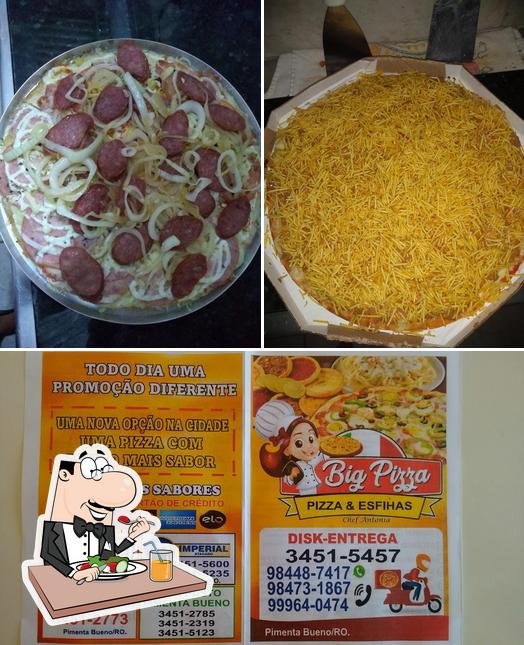 Еда в "Big Pizza ( Pizzaria E Esfirraria )"