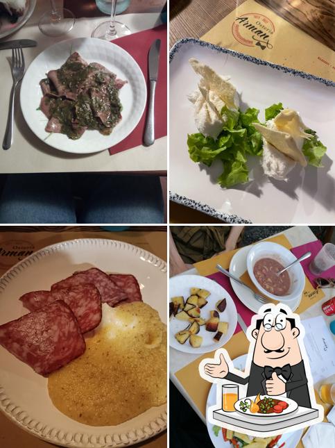 Cibo al Osteria Arman