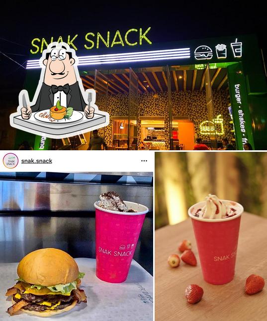 Comida en Snak Snack Burger