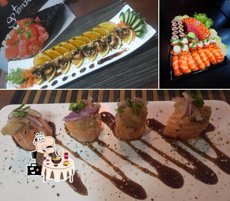 Platos en Go Temaki Sushi Carazinho