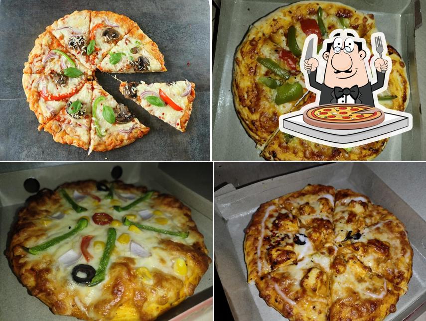 Try out different types of pizza