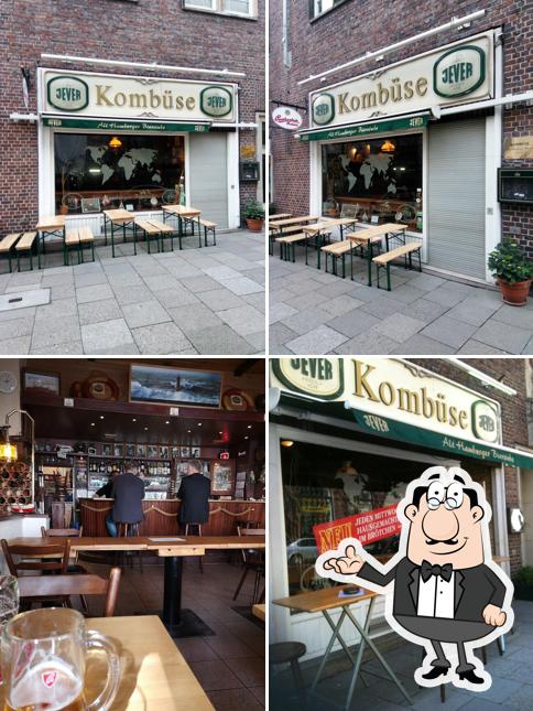 L'intérieur de Kombüse - Alt Hamburger Bierstube -