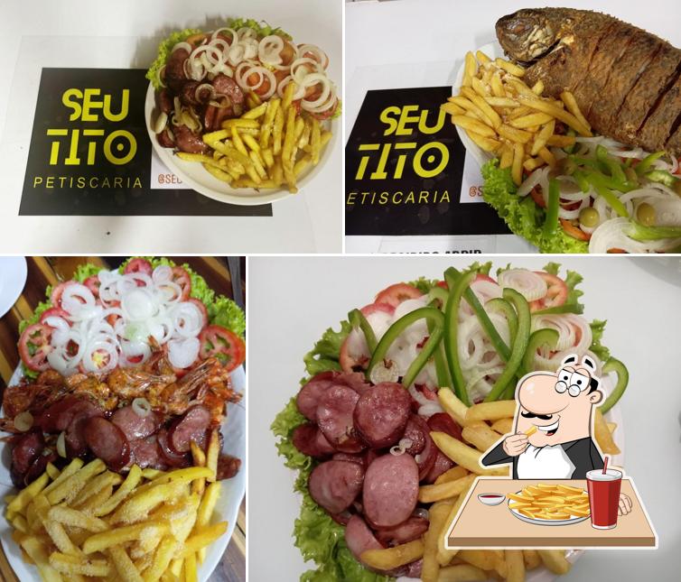 Batata frita em Seu Tito Petiscaria