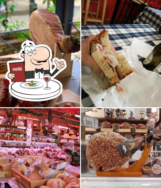 Cibo al Erzinio Prosciuttificio Ciociaro e Agricampeggio