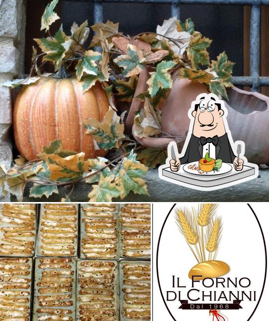 Cibo al Il forno di Chianni