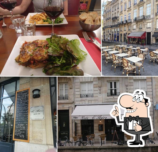 Voici une image de Café Brasserie L'Aéro Bordeaux