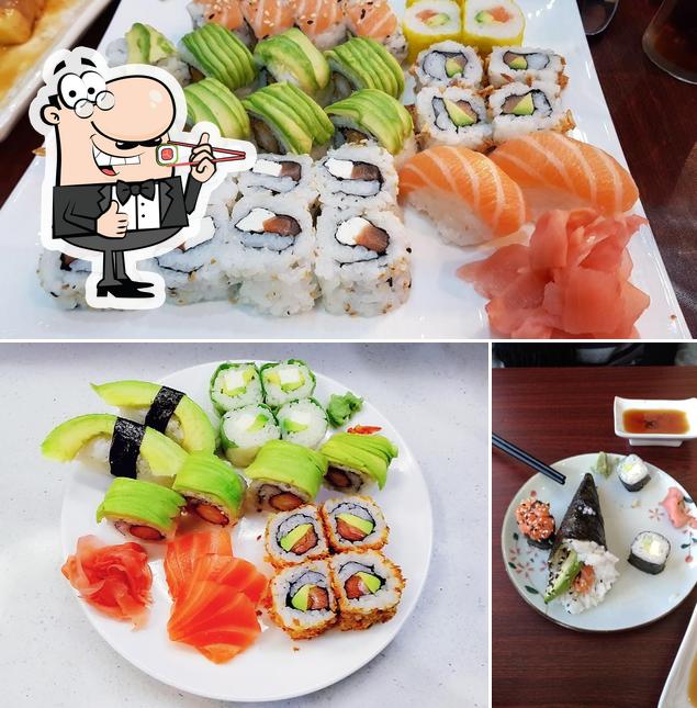 Prenez de nombreuses options de sushi