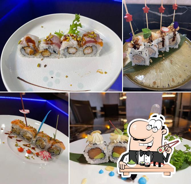 Ordina le diverse opzioni di sushi