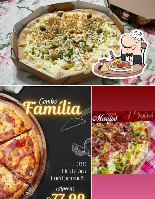 Experimente diferentes tipos de pizza
