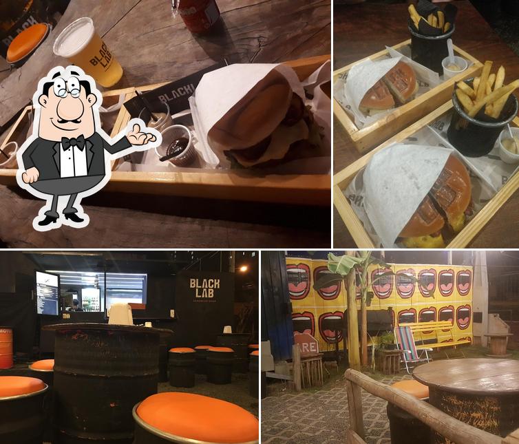 Veja imagens do interior do Black Lab Sandwich Shop