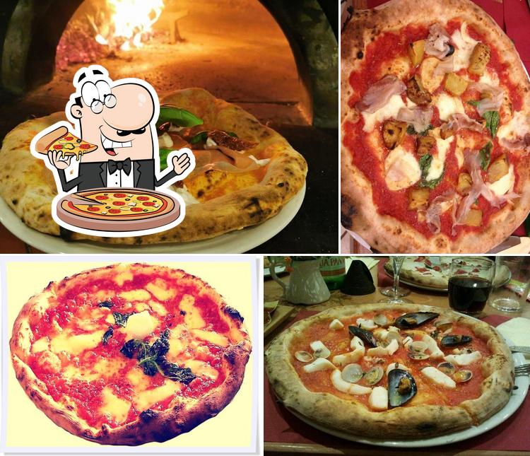 Prova una pizza a Ristorante Pizzeria O' Vesuvio Pontedera