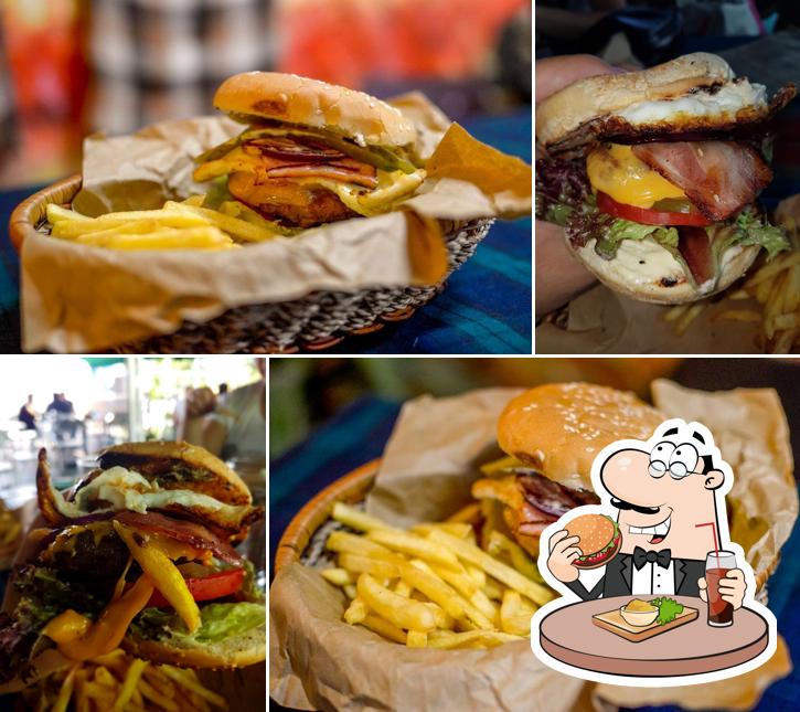 Get a burger at Route 66 Bar & Grill