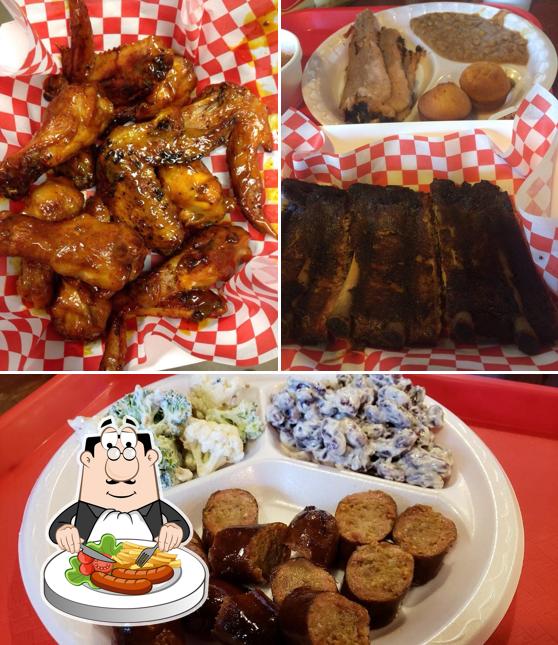 Cherry Reds Roasters BBQ & Catering in Dwight Restaurant menu and reviews
