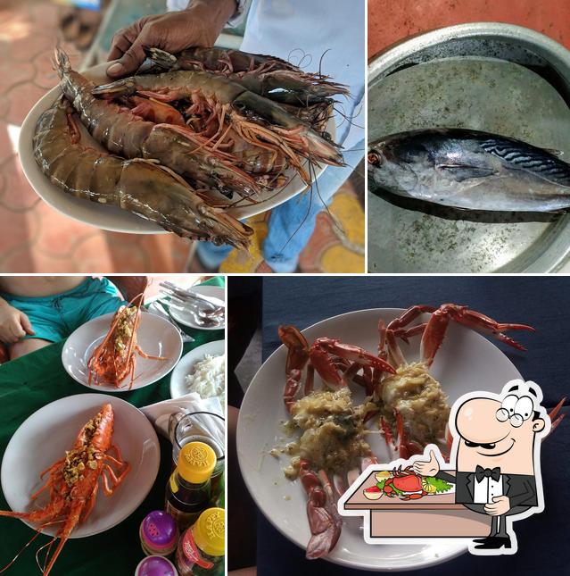 Try out seafood at Salt water Sea food Restaurant