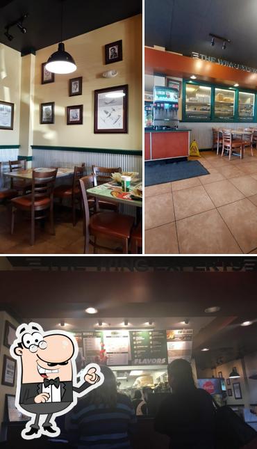 The interior of Wingstop