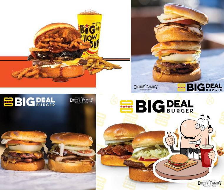 Big Deal Burger, 4610 N Central Expy in Dallas Restaurant menu and
