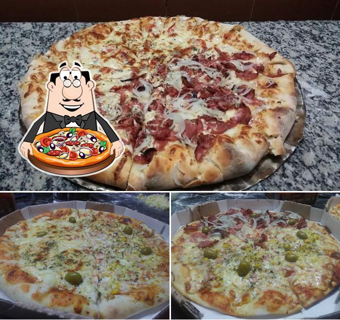 Consiga pizza no Moreira lanches