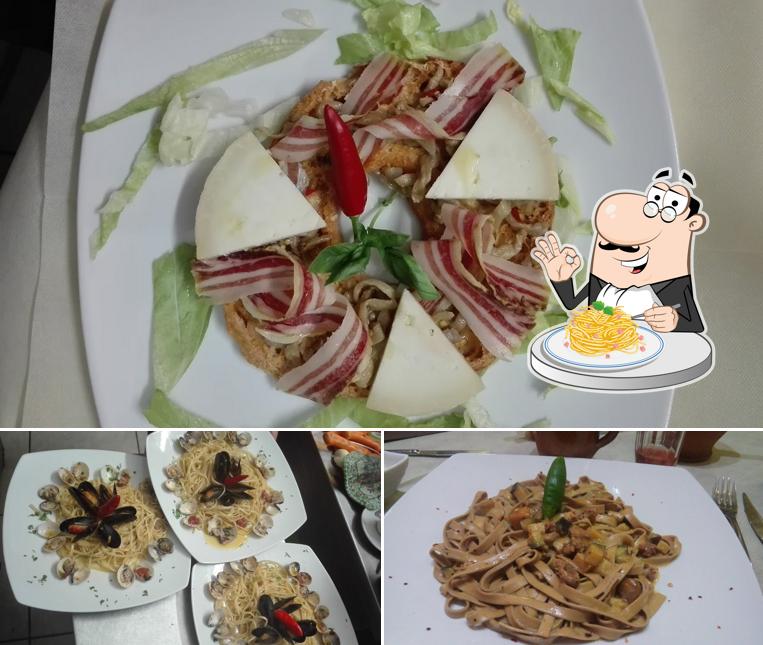 Spaghetti alla carbonara al Trattoria Il Paesello