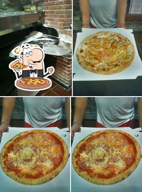 Choisissez des pizzas à Pizzeria Angolo della Pizza