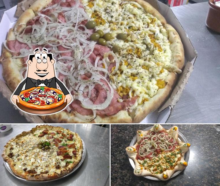 No Magnos pizzaria, você pode desfrutar de pizza