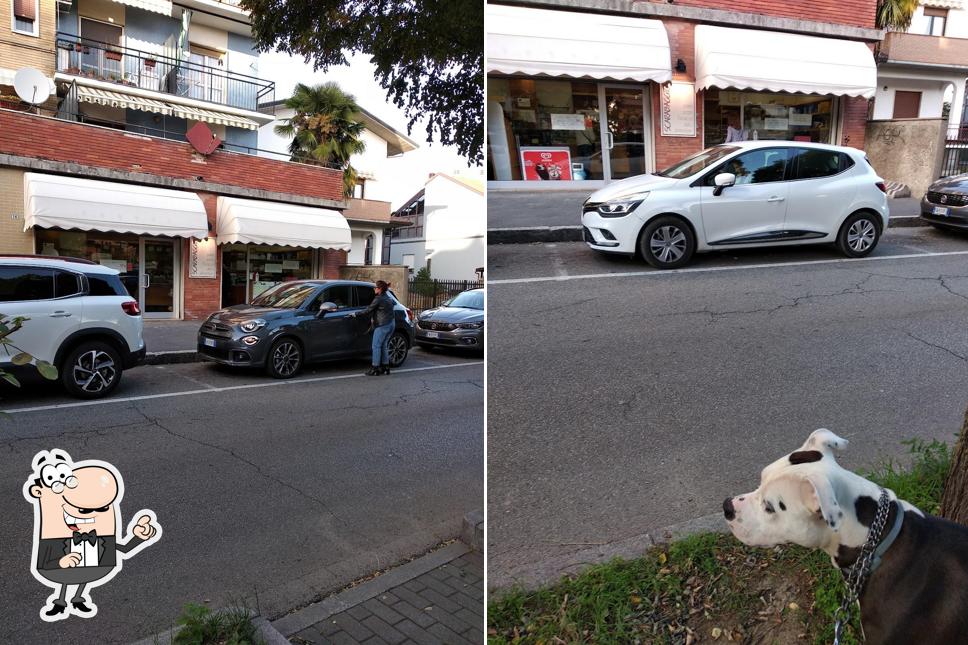 Gli esterni di Panificio Scarabaggio