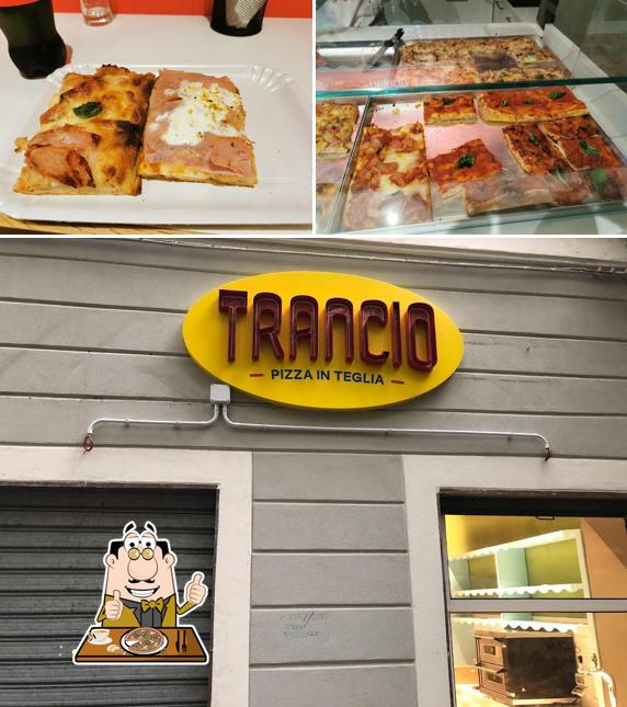 A Pizzeria "Trancio" di Viale Venti Settembre, puoi ordinare una bella pizza