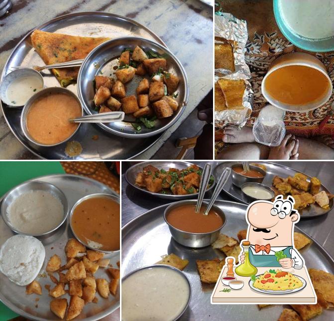 Meals at Annapurna idli corner