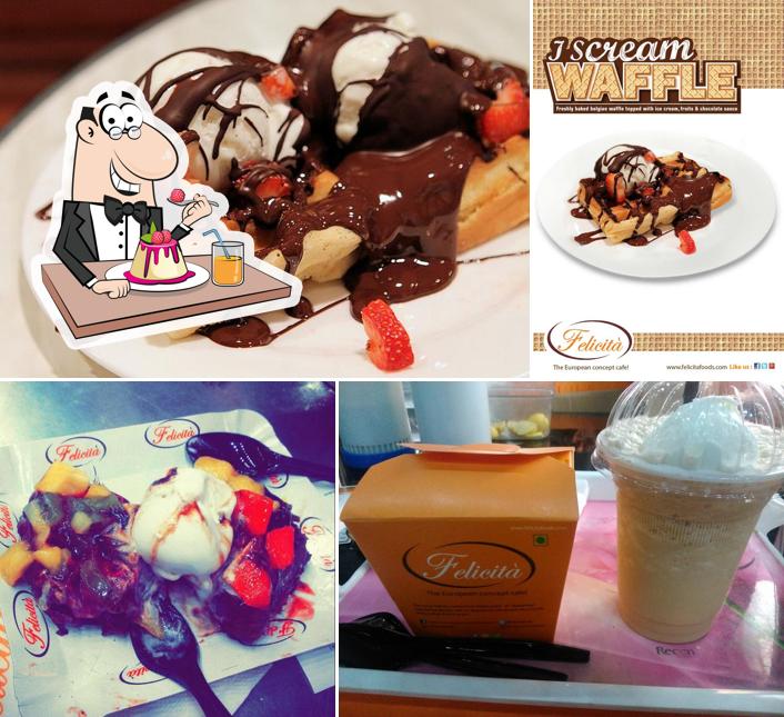 Enjoy one of the sweet dishes