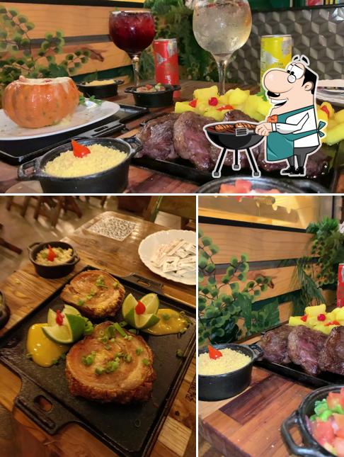 Experimente pratos de carne no Jabô Beer
