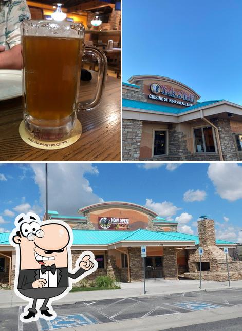 The restaurant's exterior and beer