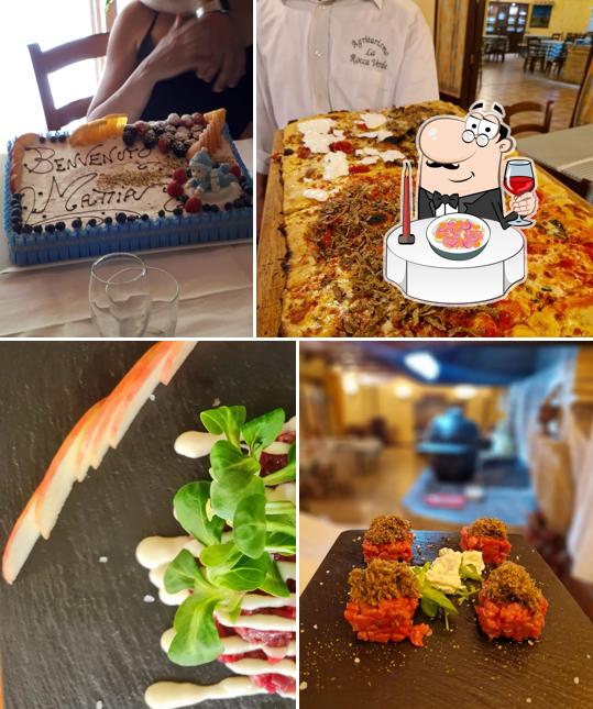 Tartare di tonno al Agriturismo la Rocca Verde