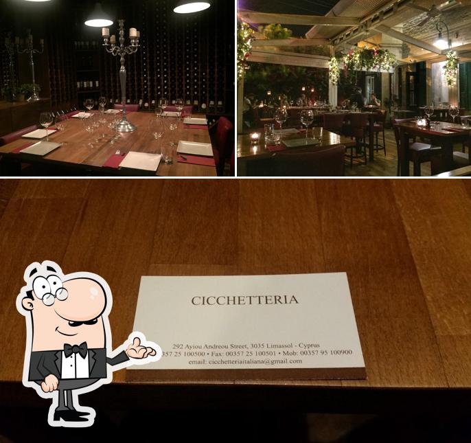 The interior of Cicchetteria