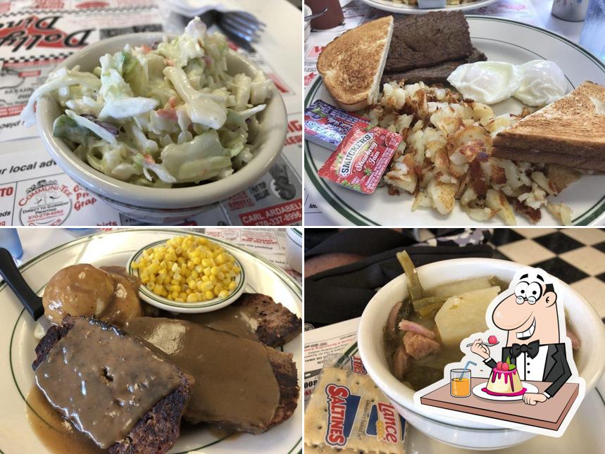 Dolly's Diner offers a variety of sweet dishes